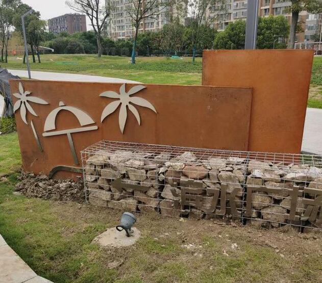 乌当锈钢板挡土墙