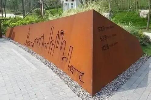 乌当耐候钢挡土墙